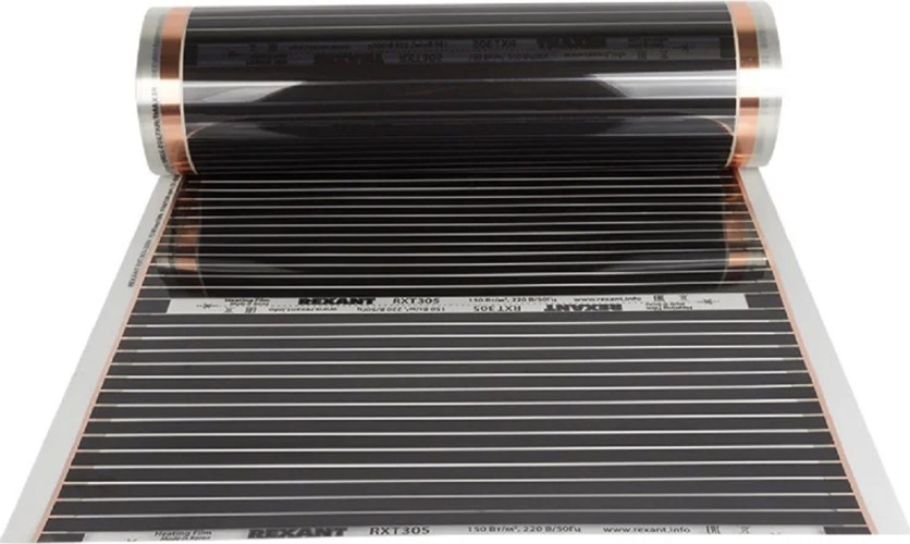 Пленка инфракрасная REXANT 51-0515-7 Optima 150 12 м²/0,5х24 м/1800 вт - изображение 3