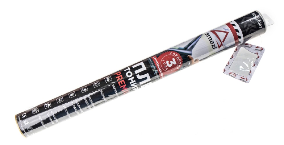 Пленка тонировочная ARNEZI A0803007 0,5 м x3 м Black 50%