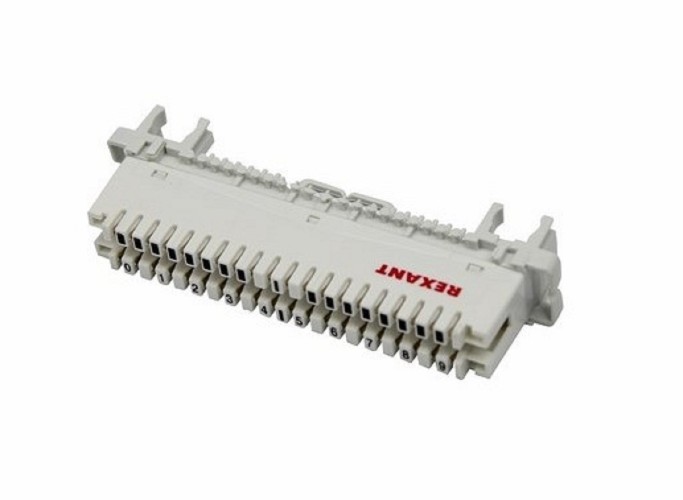 Плинт REXANT 04-0121 ( уп. 10 штук ) на 10 пар размыкаемый, маркировка 0-9, универ 04-0121
