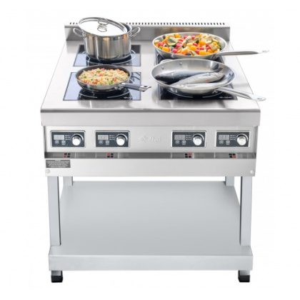 ПЛИТА индукционная 4-х конфорочная КИП-49П-5,0, краш. подставка