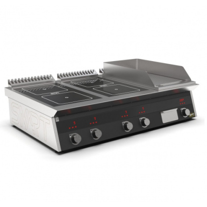 Плита индукционная комбо K76-3KRB SMART INDUCTION