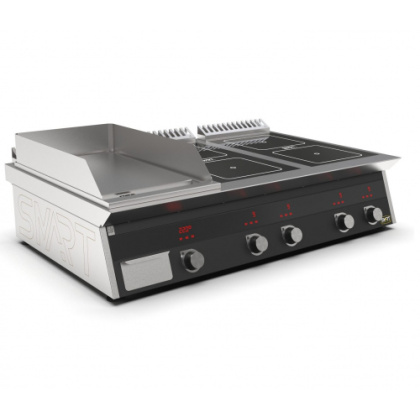 Плита индукционная комбо K76-3PKB SMART INDUCTION