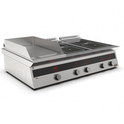 Плита индукционная комбо K76-3RKN SMART INDUCTION