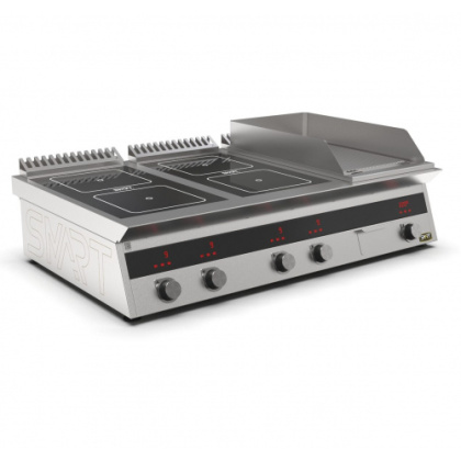 Плита индукционная комбо K76-5KRN SMART INDUCTION