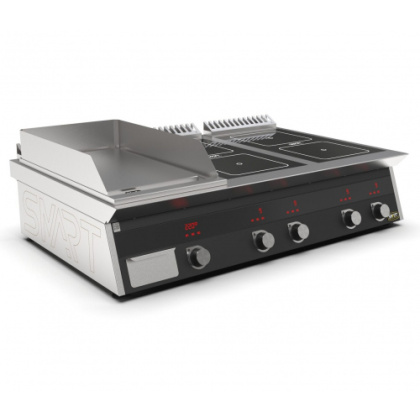 Плита индукционная комбо K96-3PKB SMART INDUCTION