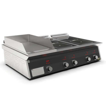 Плита индукционная комбо K96-3RKB SMART INDUCTION