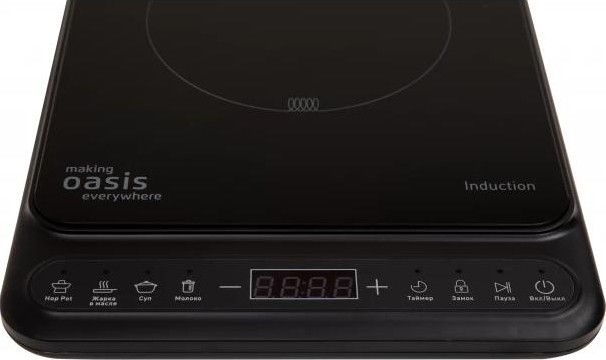 Плита индукционная making Oasis everywhere РI-BG3S настольная 4640130938918 - изображение 2