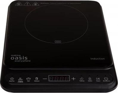Плита индукционная making Oasis everywhere РI-BG3S настольная 4640130938918 - изображение 3