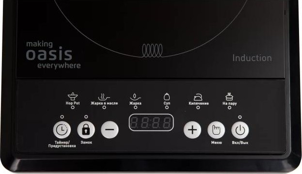 Плита индукционная making Oasis everywhere РI-B12SK настольная 4640130938970 - изображение 2