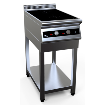 ПЛИТА индукционная на открытой подставке 2 конфорки I7-2S монолитная