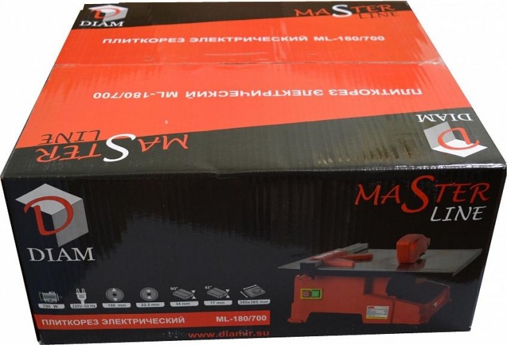Плиткорез DIAM ML- 180/700 600084 - изображение 4
