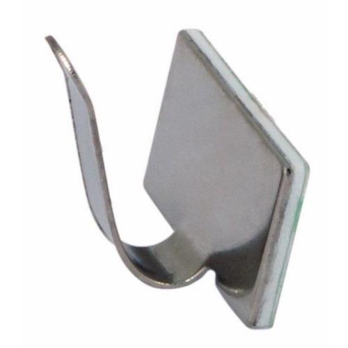 Площадка c клипсой REXANT 07-2420 самоклеящиеся металлические 20х10 мм 100шт/уп