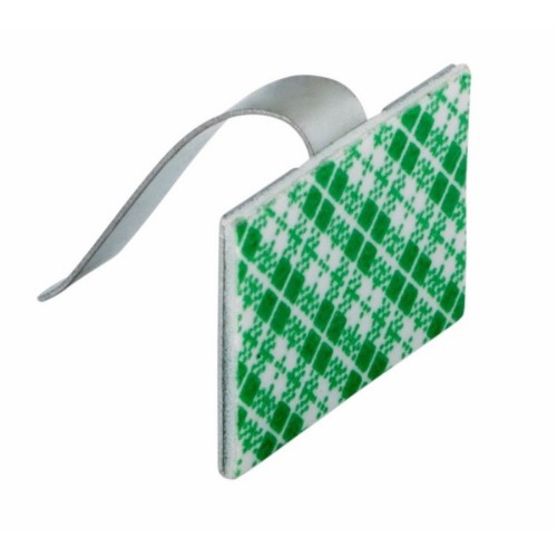 Площадка c клипсой REXANT 07-2430 самоклеящиеся металлические 30х20 мм 100шт/уп