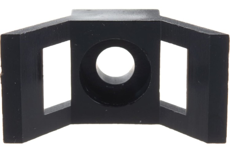 Площадка для крепления стяжки REXANT 29x15 мм, черная (пс-2) упаковка 100 шт. 07-2105 - изображение 2