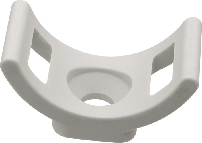 Площадка под хомуты ЕВРОПАРТНЕР PDS для стяжки (100 шт.), серая, пакет 89299