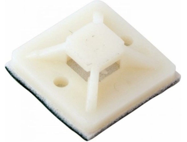 Площадка REXANT 20х20 мм, белая самоклеящаяся упаковка 100 шт. 07-2020