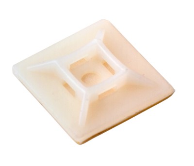 Площадка REXANT 28х28 мм, белая под винт самоклеящаяся упаковка 100 шт. 07-2228