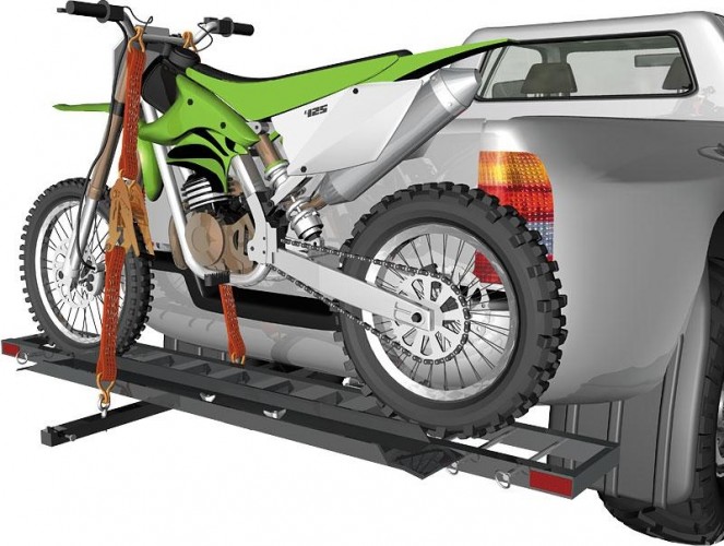 Площадка с крепежом СОРОКИН 28.400 на фаркоп для транспортировки мотоциклов 0,18 т - изображение 2