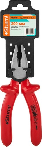 Плоскогубцы диэлектрические Sturm 1020-03-1-200 200мм - изображение 2