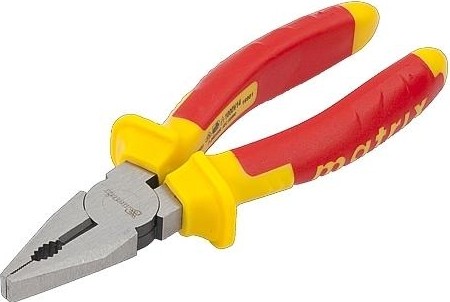 Плоскогубцы диэлектрические MATRIX "Insulated" 160 мм, двухкомпонентные рукоятки 16901 16901 - изображение 2