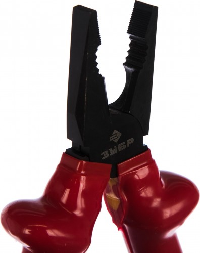 Плоскогубцы диэлектрические ЗУБР "ЭЛЕКТРИК" 200 мм 2214-1-20 2214-1-20_z02 - изображение 3