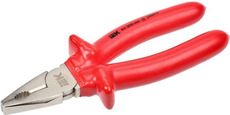 Плоскогубцы диэлектрические IEK ARMA2L 3 Profi 1000B 200мм A2L3-PL20-K2-200