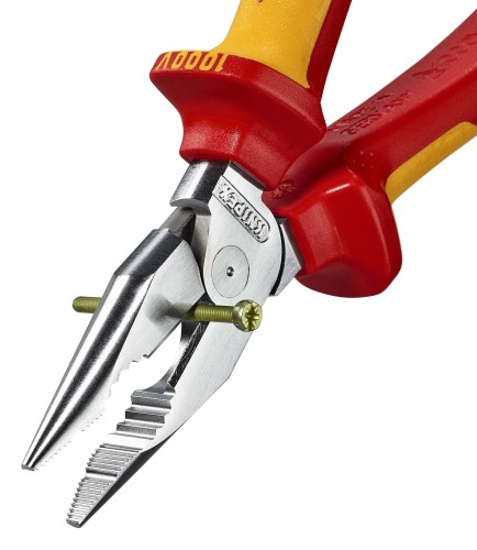 Плоскогубцы диэлектрические KNIPEX KN-0826185 остроконечные с удлиненными губками, 185 мм - изображение 4