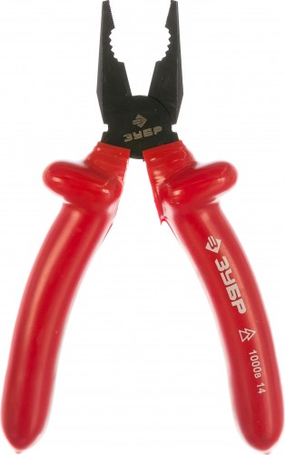 Плоскогубцы диэлектрические ЗУБР "ЭЛЕКТРИК" 180 мм 2214-1-18 2214-1-18_z02 - изображение 2