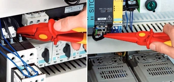 Плоскогубцы диэлектрические KNIPEX 986201 захватные KN-986201 - изображение 3