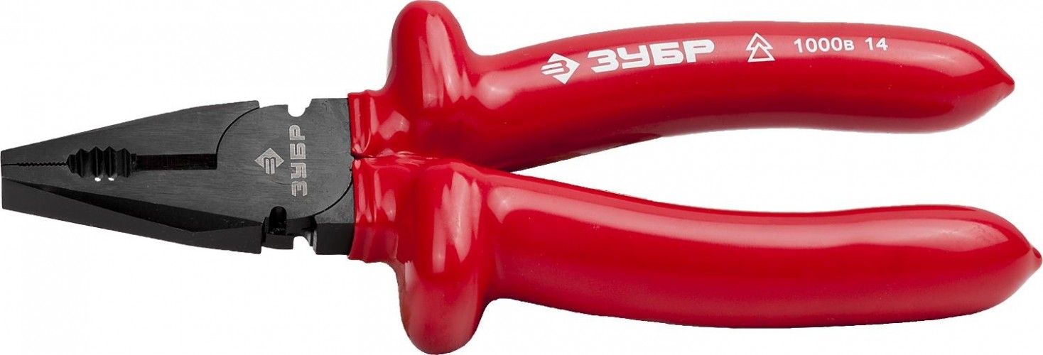 Плоскогубцы диэлектрические ЗУБР "ЭЛЕКТРИК" 180 мм 2214-1-18 2214-1-18_z02