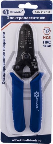 Плоскогубцы электротехнические Кобальт 246-456 0.6-2.6 мм, 170 мм - изображение 2