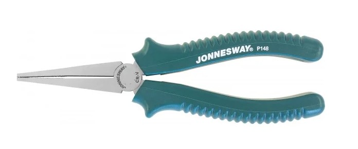 Плоскогубцы JONNESWAY P148 с полимерными рукоятками, 200 мм 046292 - изображение 2