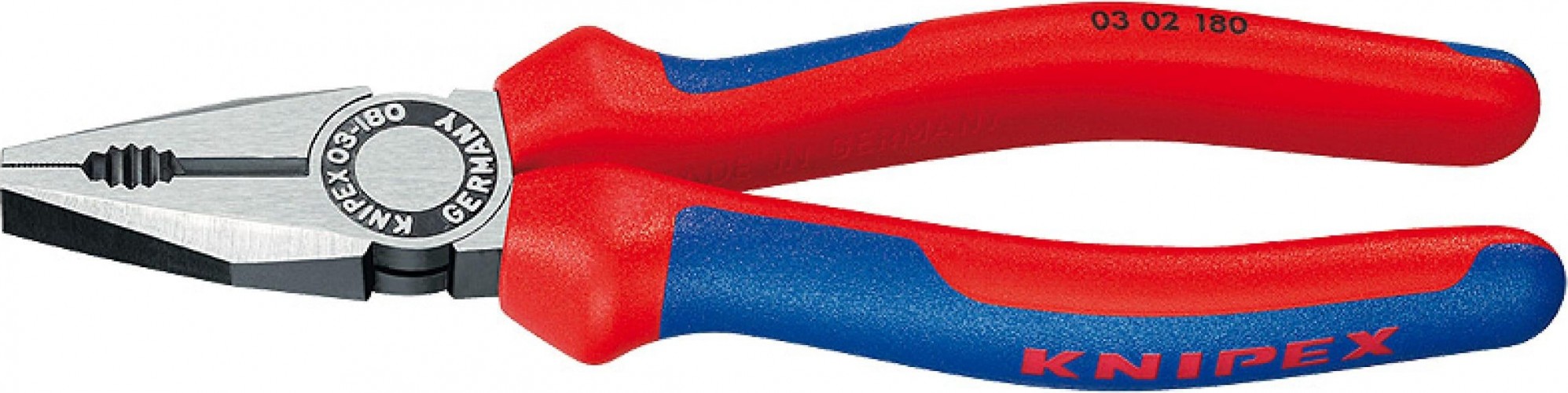 Плоскогубцы KNIPEX 0302180SB 180 мм комбинированные KN-0302180SB