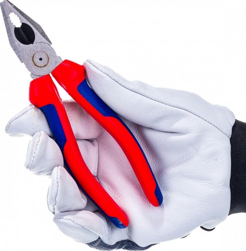 Плоскогубцы KNIPEX 0302180SB 180 мм комбинированные KN-0302180SB - изображение 3