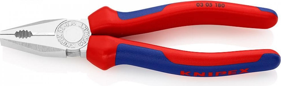 Плоскогубцы KNIPEX 0305180SB 180 мм KN-0305180SB