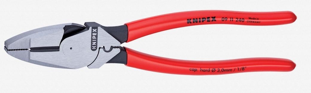 Плоскогубцы KNIPEX 0911240 240 мм KN-0911240