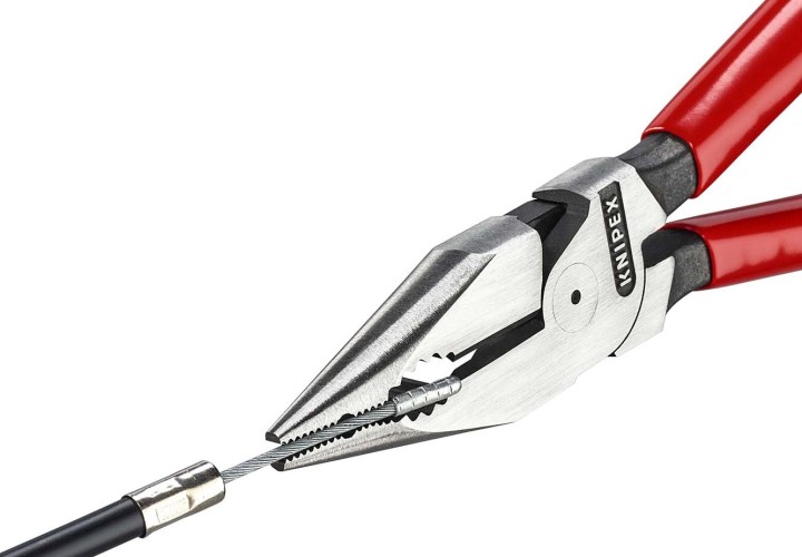 Плоскогубцы KNIPEX KN-0821185 комбинированные остроконечные с удлиненными губкам - изображение 2