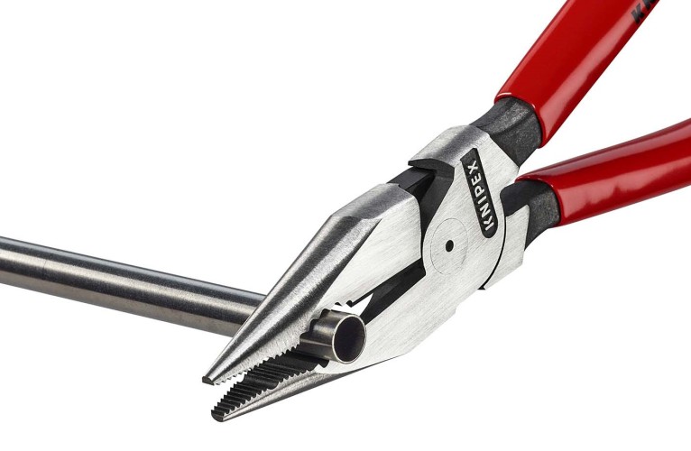 Плоскогубцы KNIPEX KN-0821185 комбинированные остроконечные с удлиненными губкам - изображение 3