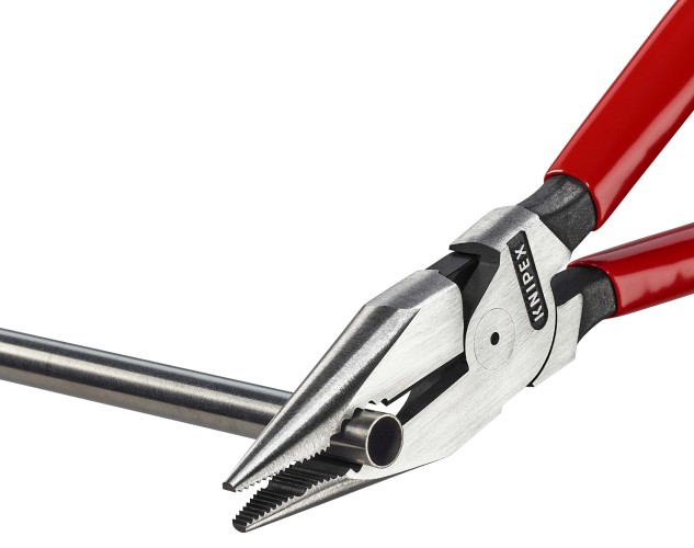 Плоскогубцы KNIPEX KN-0821185SB комбинированные остроконечные с удлиненными губкам - изображение 3