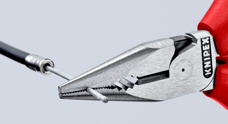 Плоскогубцы KNIPEX KN-0822145TBK комбинированные остроконечные с удлиненными губкам - изображение 3