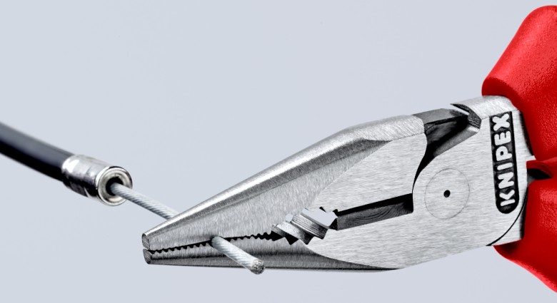 Плоскогубцы KNIPEX KN-0822145SB комбинированные остроконечные с удлиненными губкам - изображение 3