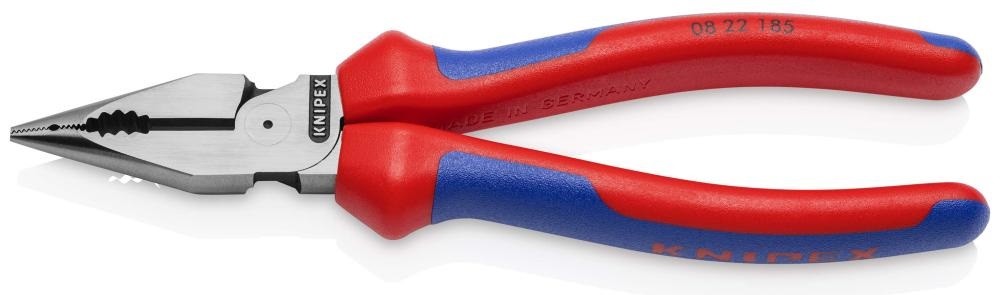Плоскогубцы KNIPEX KN-0822185 комбинированные остроконечные с удлиненными губкам