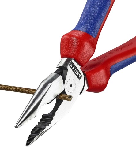Плоскогубцы KNIPEX KN-0822185 комбинированные остроконечные с удлиненными губкам - изображение 4