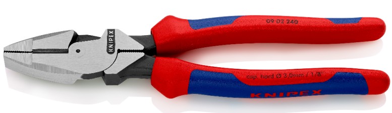 Плоскогубцы KNIPEX KN-0902240TBK Lineman's электромонтажные, 240 мм