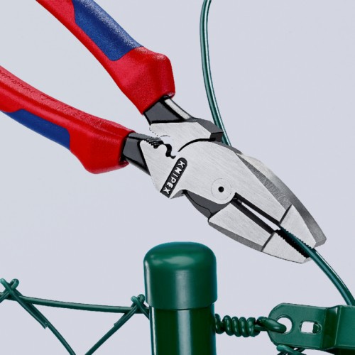 Плоскогубцы KNIPEX KN-0912240TBK Lineman's электромонтажные, зона обжима, 240 мм - изображение 2