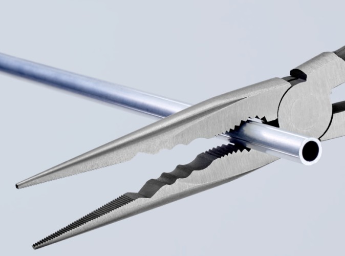 Плоскогубцы KNIPEX KN-2871280SB монтажные юстировочные, для труднодоступных мест, - изображение 2