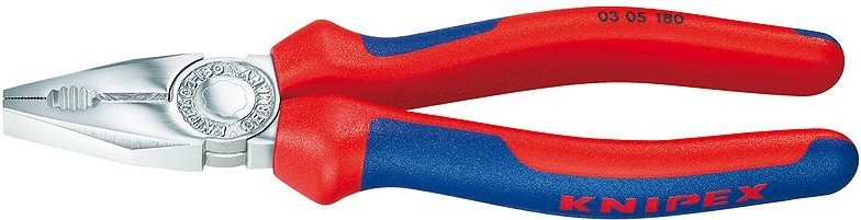 Плоскогубцы комбинированные KNIPEX 0305180 180 мм KN-0305180