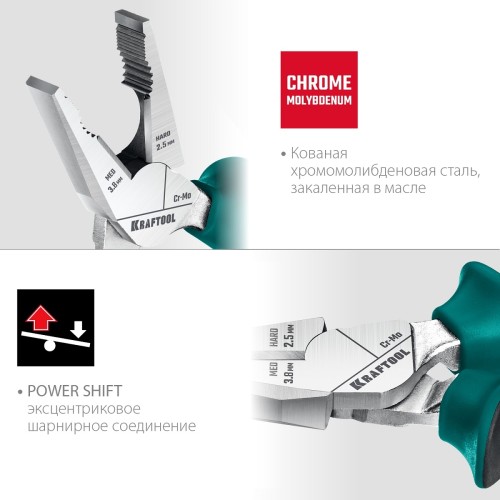 Плоскогубцы KRAFTOOL 22011-1-20_z01 комбинированые, 200 мм - изображение 5