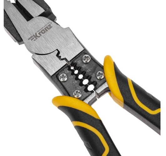 Плоскогубцы Kranz KR-12-4651-5 многофункциональные универсальные 200мм - изображение 3