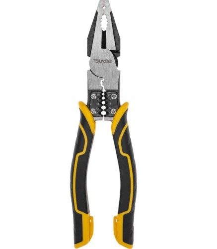 Плоскогубцы Kranz KR-12-4651-5 многофункциональные универсальные 200мм - изображение 2